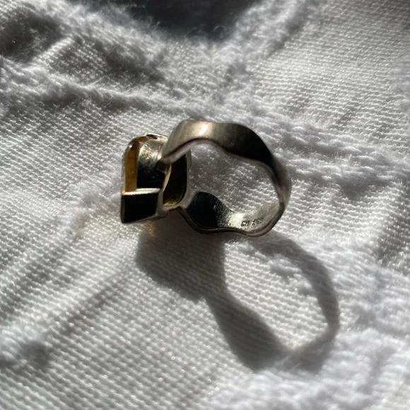 Citrine Pinky Ring - Picture 5 of 5